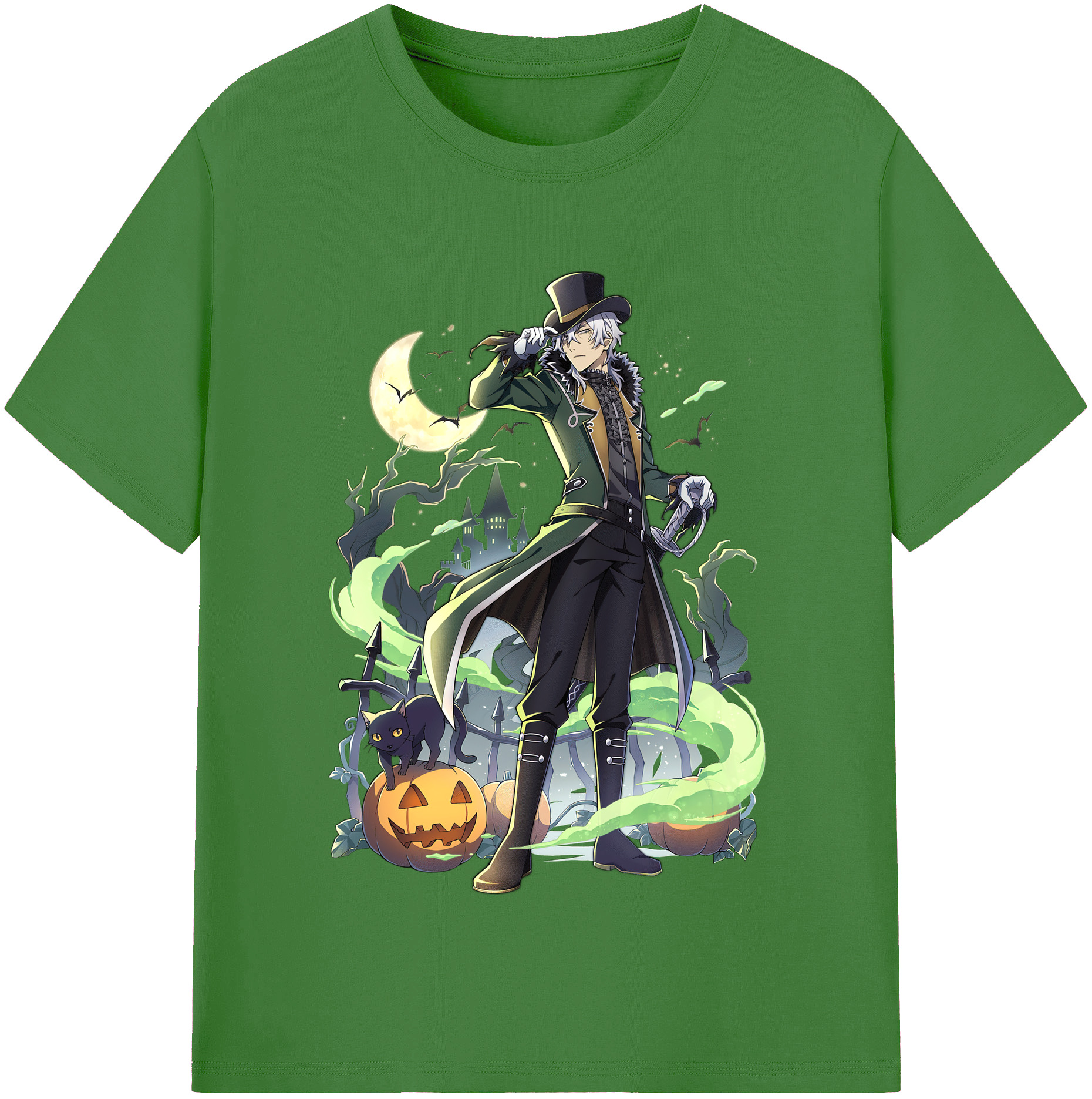 （画像用） 文豪ストレイドッグス Bungo Stray Dogs レディースカジュアルプリントTシャツ（綿100％）